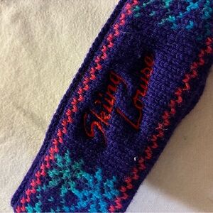 Vintage Colorful Knit Headband